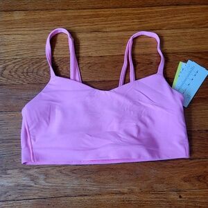 New Womens Medium All in Motion Pink Sports Bra